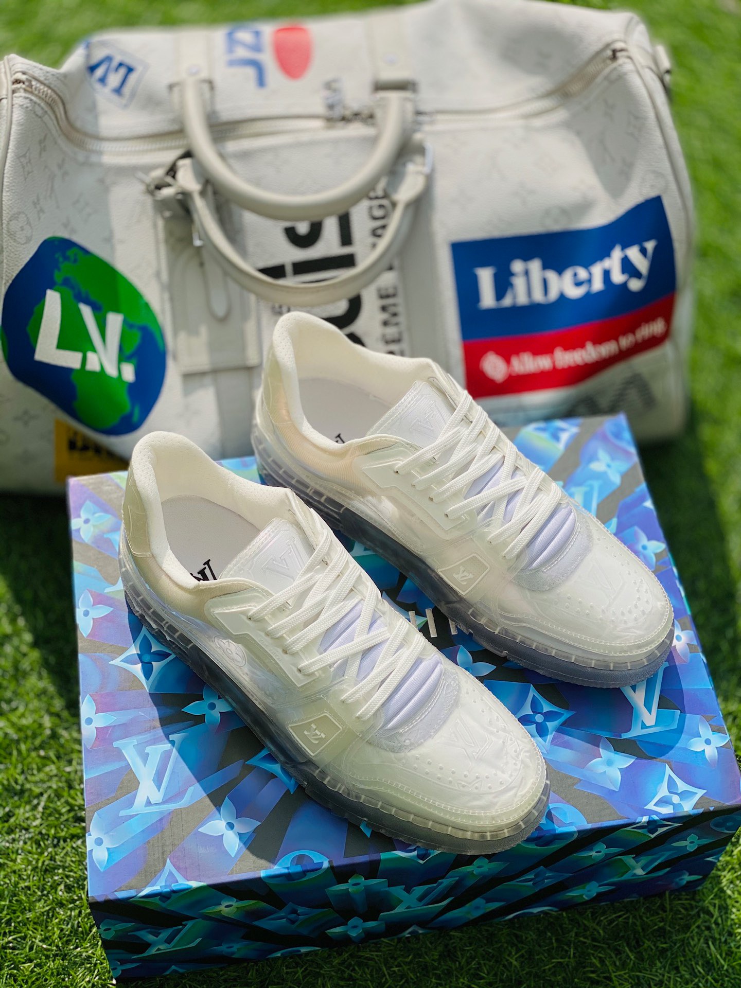 루이비통 LV TRAINER 트레이너 스니커즈