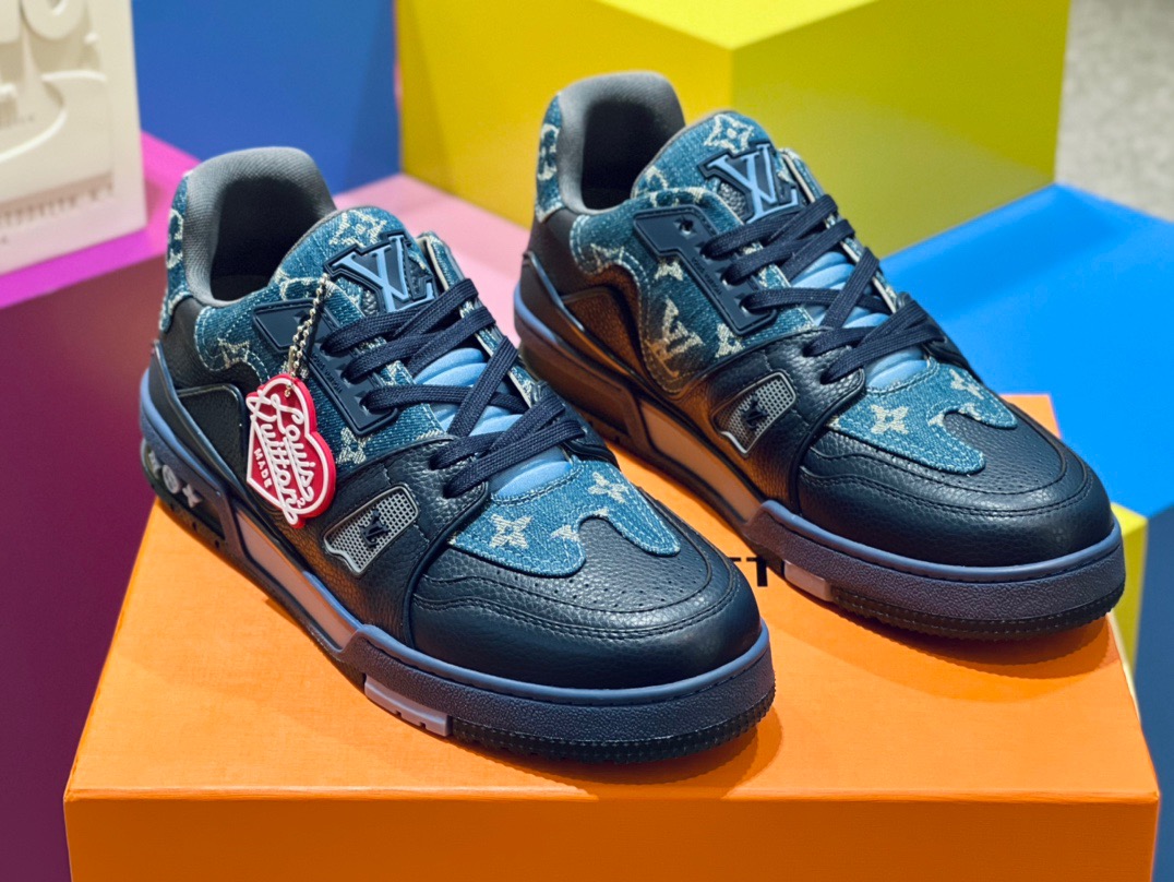 루이비통 LV TRAINER X HUMAN MADE 트레이너 스니커즈