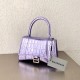 발렌시아가 Balenciaga 5935461 Hourglass 스몰 핸드백 23cm