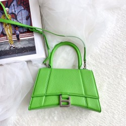 발렌시아가 Balenciaga 5935461 Hourglass 스몰 핸드백 23cm