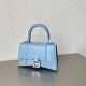 발렌시아가 Balenciaga 5928331 Hourglass XS 핸드백 19cm