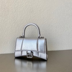 발렌시아가 Balenciaga 5928331 Hourglass XS 핸드백 19cm