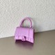 발렌시아가 Balenciaga 637372 HOURGLASS 미니 TOP HANDLE 백 12cm
