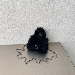 발렌시아가 Balenciaga 676933 Nano Supre cute 미니백 블랙 12cm