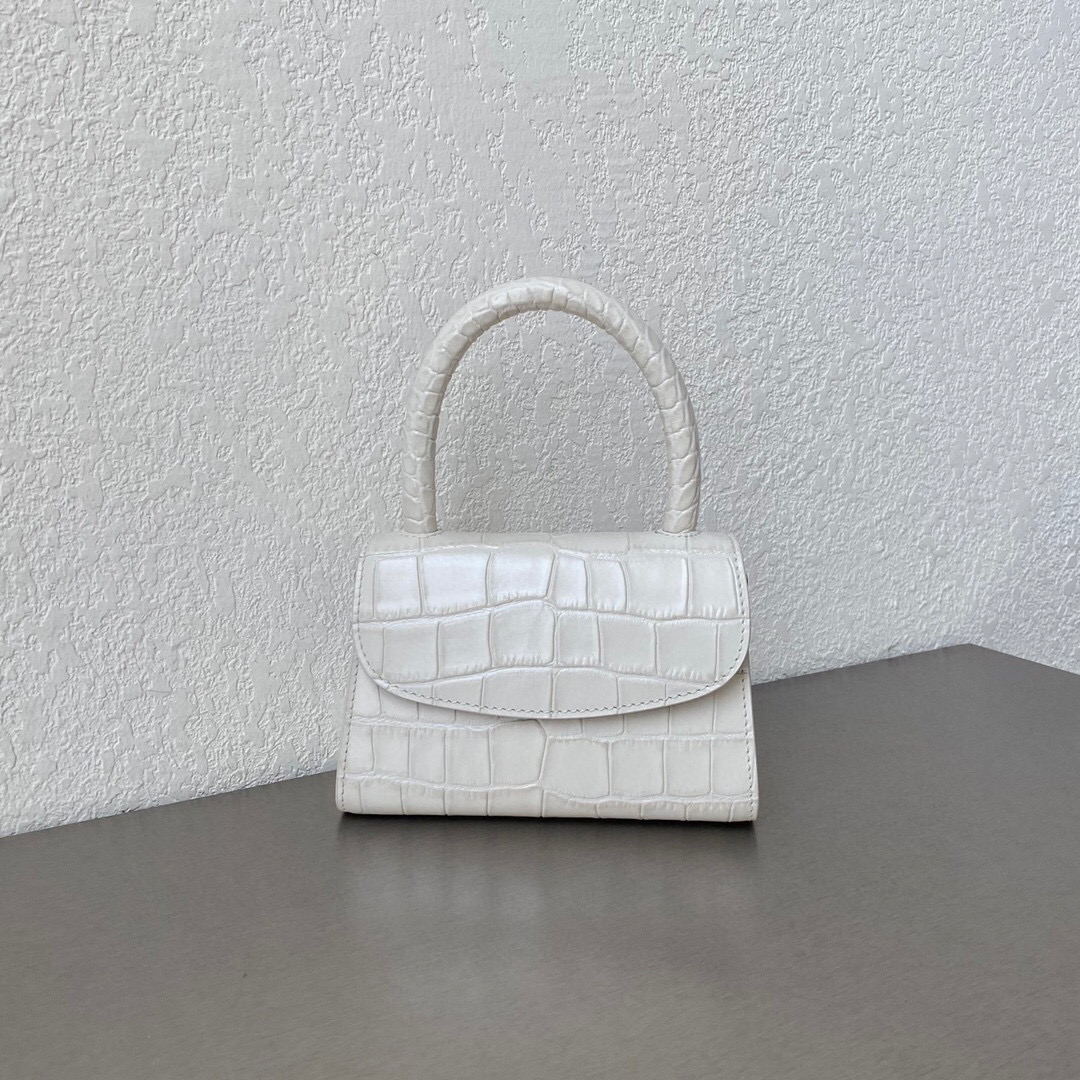 By Far 1004 탑 핸들백 17cm