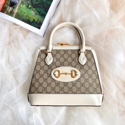구찌 Gucci 621220 [구찌 홀스빗 1955] 스몰 탑 핸들백 24cm