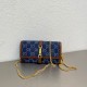 구찌 Gucci 652681 Denim Jackie 1961 [재키 1961] 체인 지갑 19cm