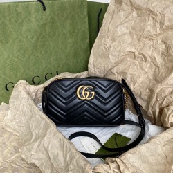 구찌 Gucci 447632 Marmont [GG 마몽] 스몰 마틀라세 숄더백 24cm