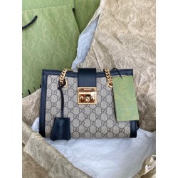 구찌 Gucci 498156 Padlock [패들락] GG 수프림 캔버스 숄더백 26cm