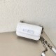 발렌시아가 Balenciaga 엑스트라 서플 크로커다일 엠보싱 카프스킨 GOSSIP XS 체인 백 18.8cm