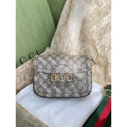 구찌 Gucci X Balenciaga 658574 [구찌 홀스빗 1955] 해커 프로젝트 미니 핸드백 20.5cm