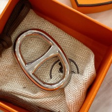 에르메스 Hermes 스카프 링 실버