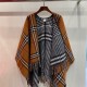 버버리 Burberry 울 캐시미어 케이프