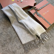 로로피아나 Loro piana 스카프 캐시미어 그레이