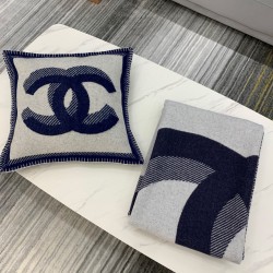 샤넬 CHANEL 쿠션 블루 50CM
