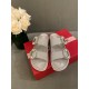 Roger Vivier Slidy Viv' Strass 버클 샌들