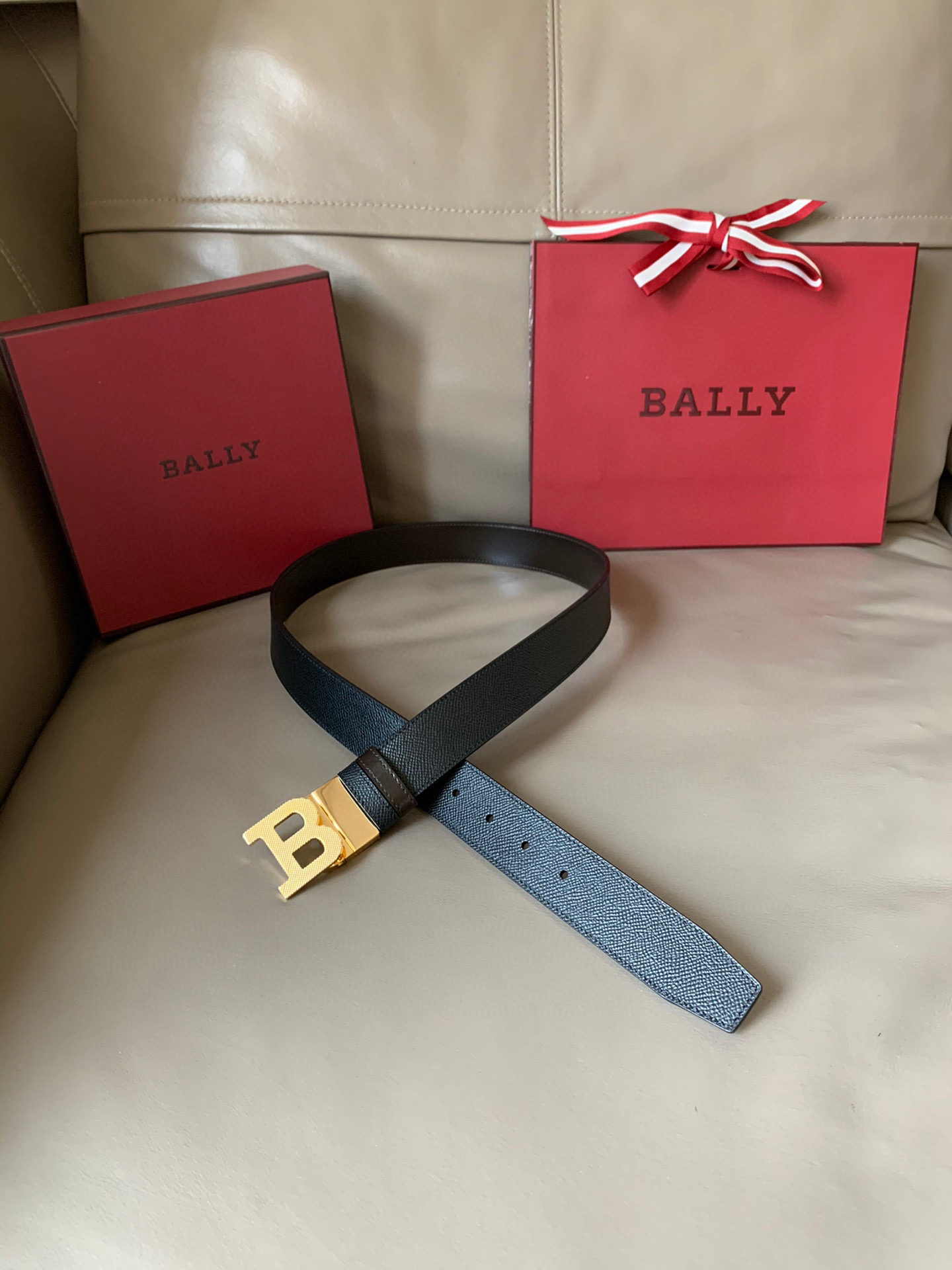 발리 BALLY 벨트 34mm