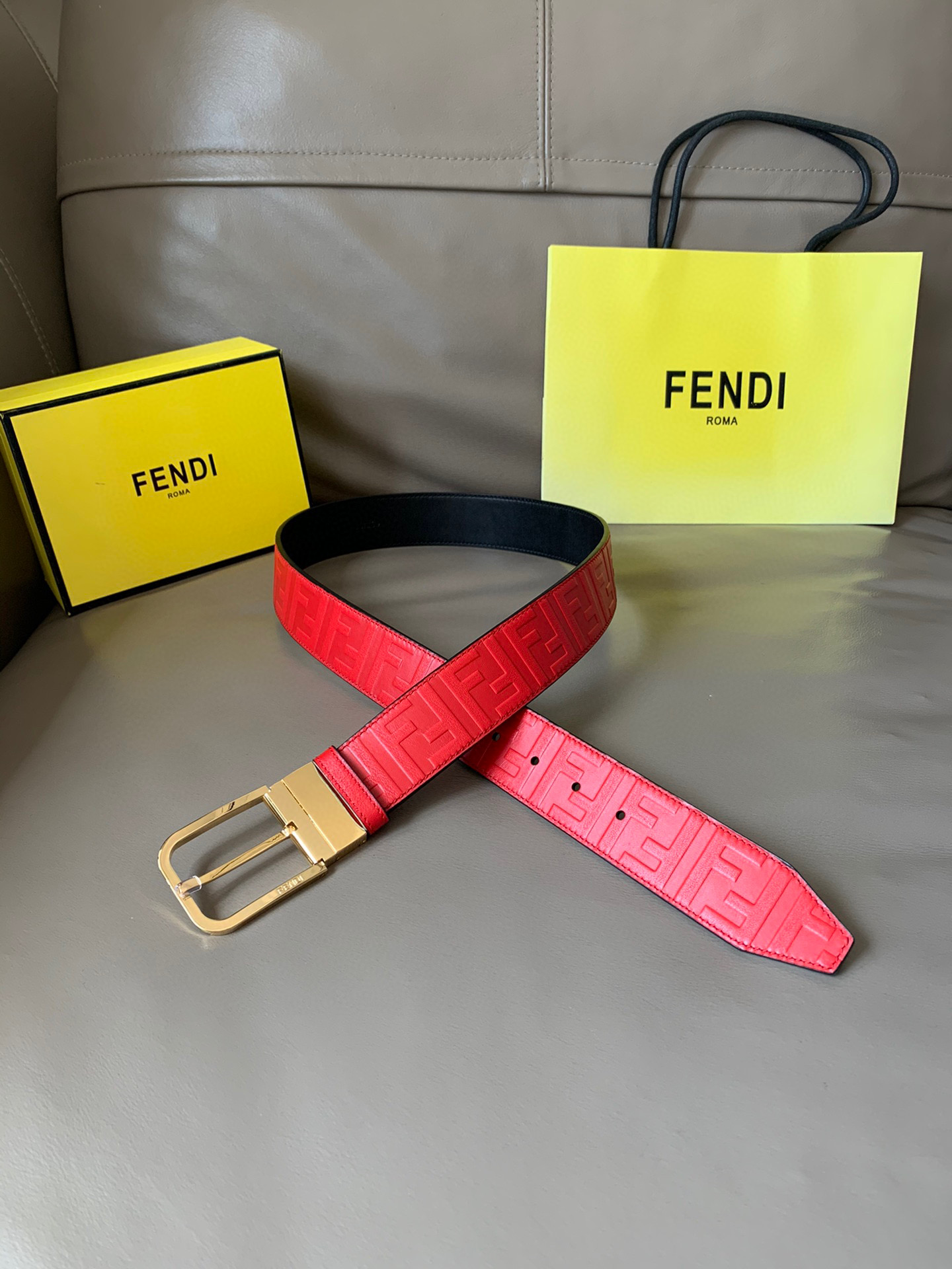 발펜디 FENDI 벨트 34mm
