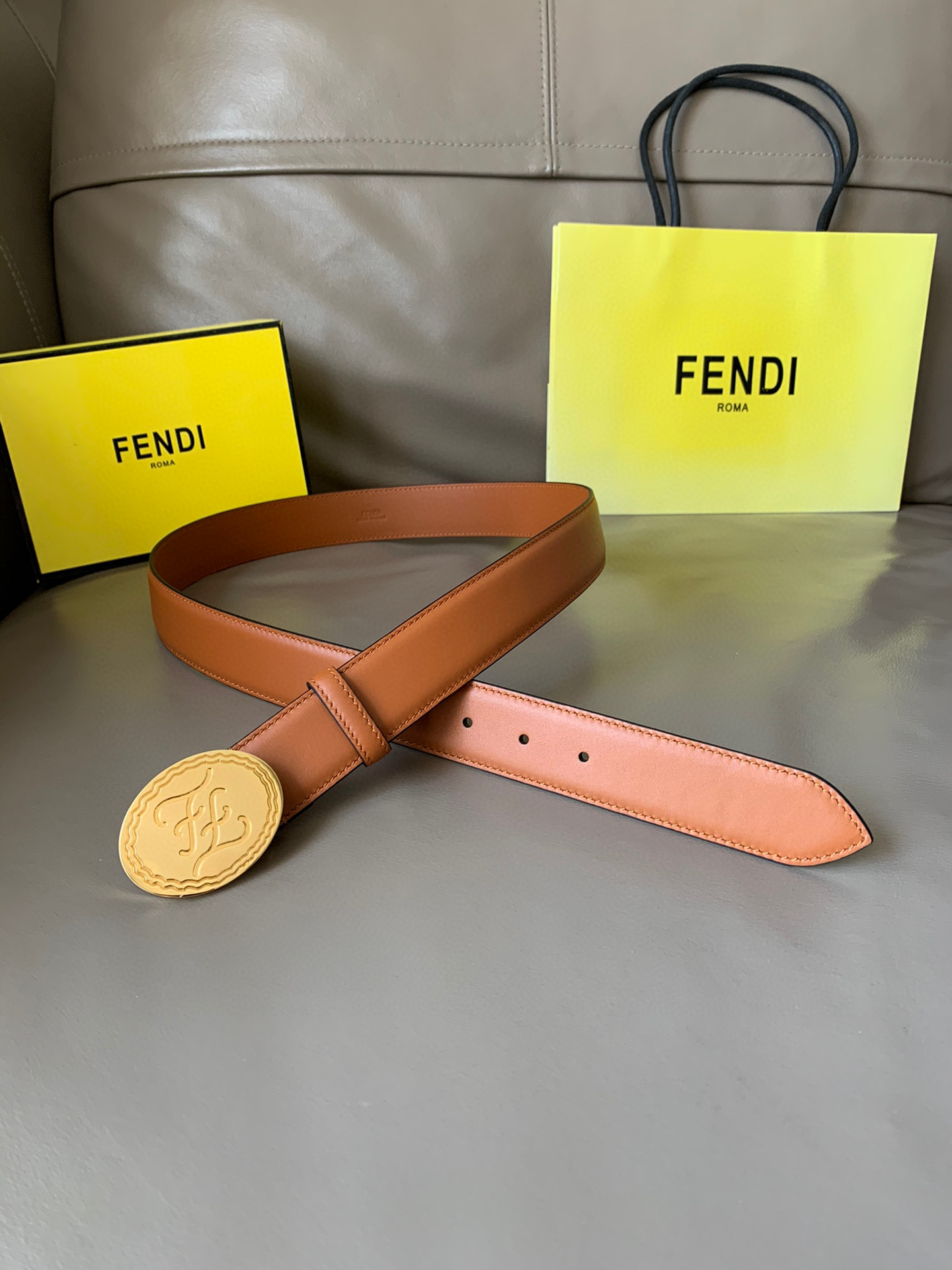 발펜디 FENDI 벨트 34mm