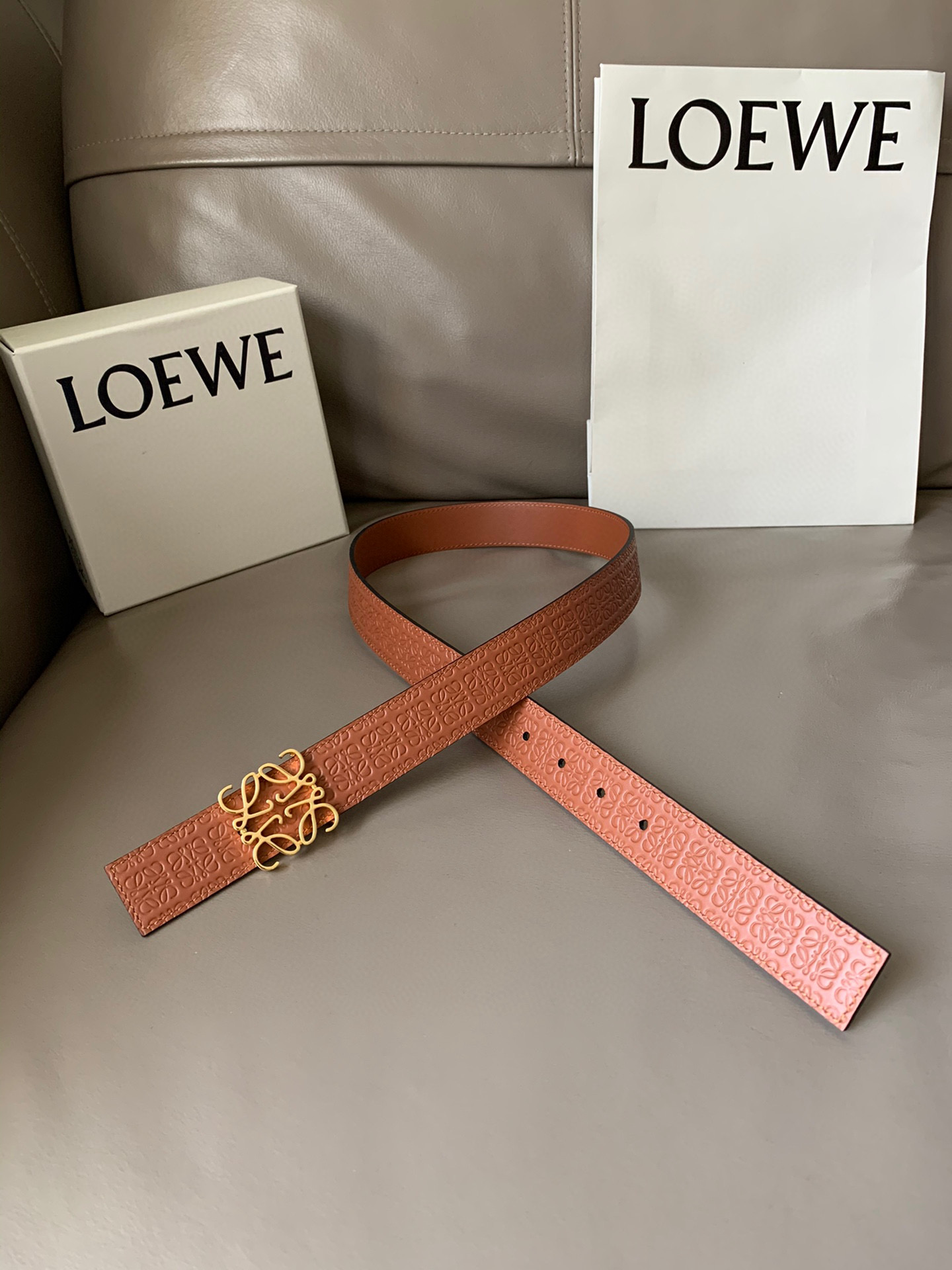 로에베 LOEWE 벨트 40mm