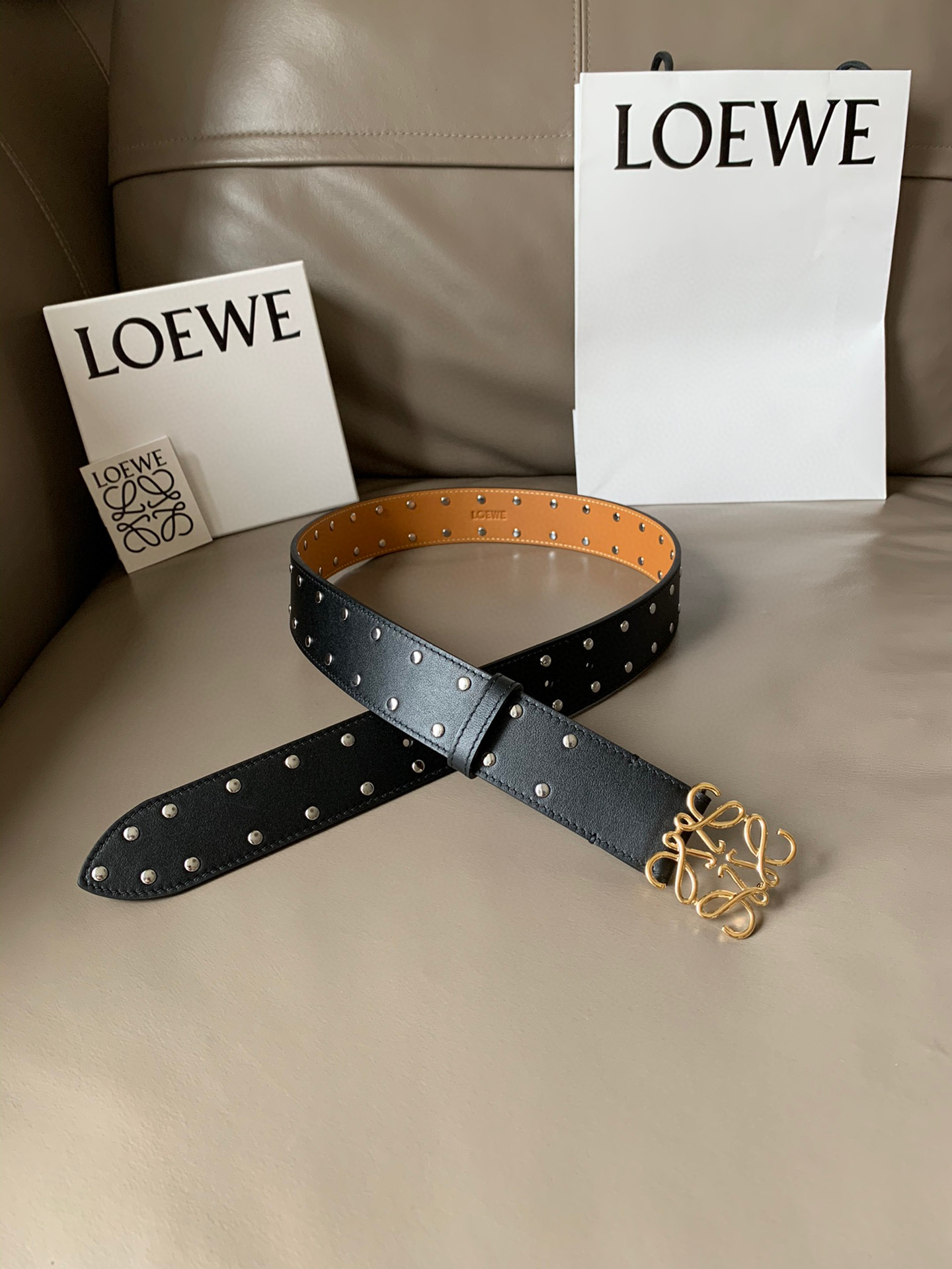 로에베 LOEWE 벨트 40mm
