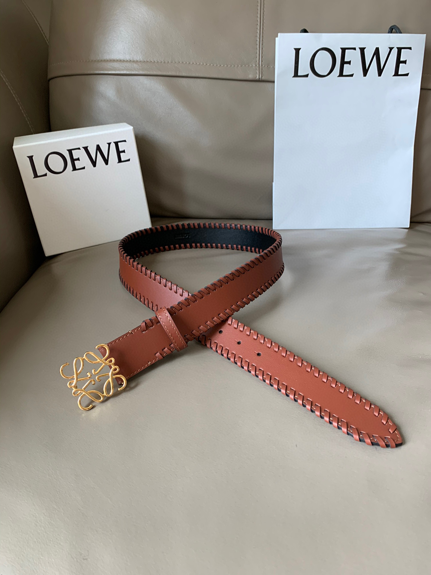 로에베 LOEWE 벨트 40mm