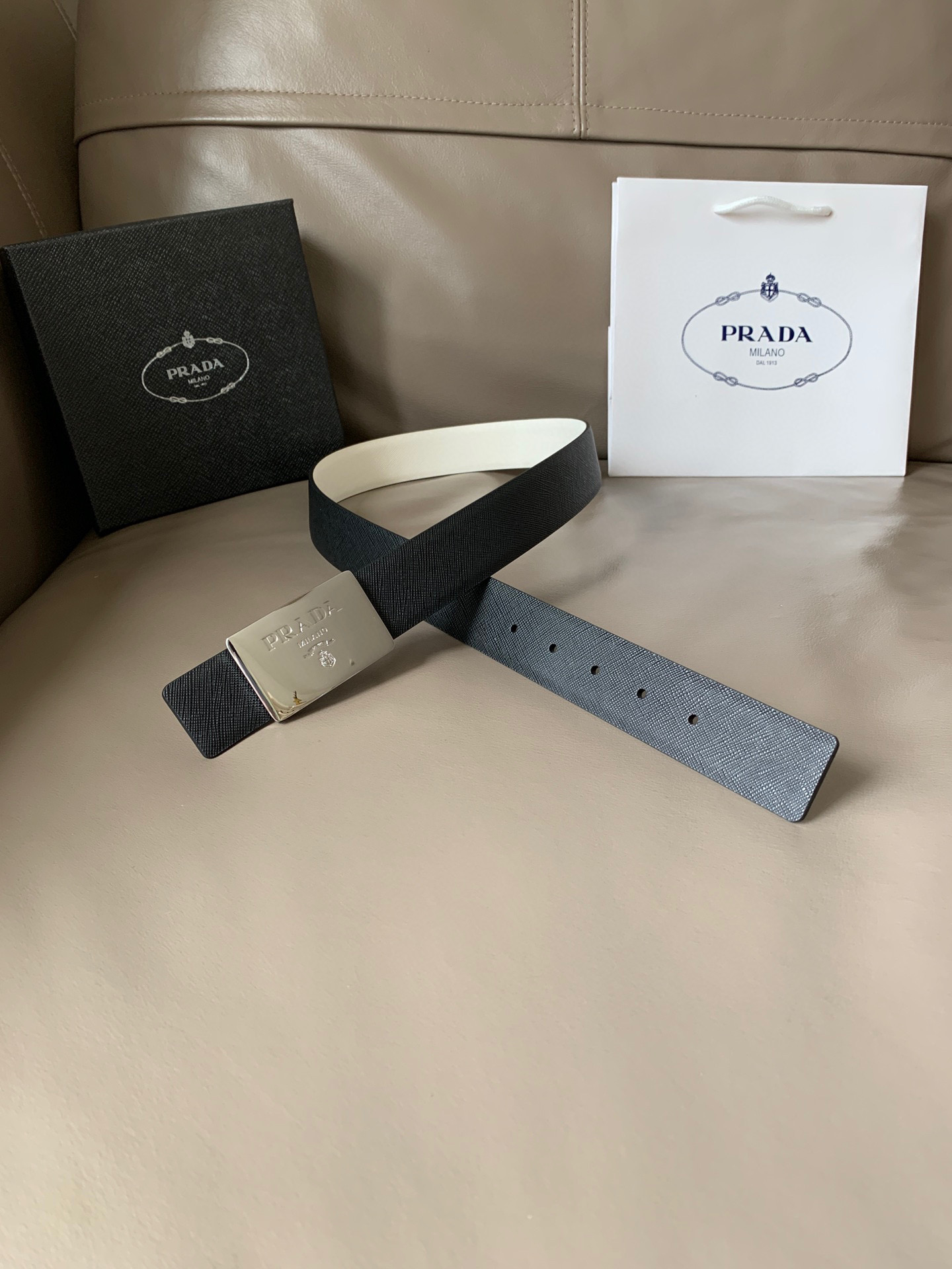 프라다 Prada 벨트 34mm