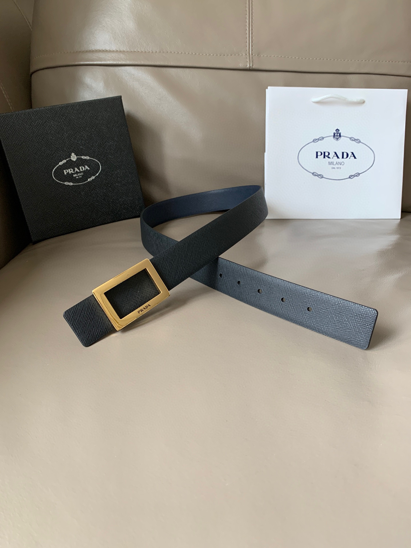 프라다 Prada 벨트 34mm