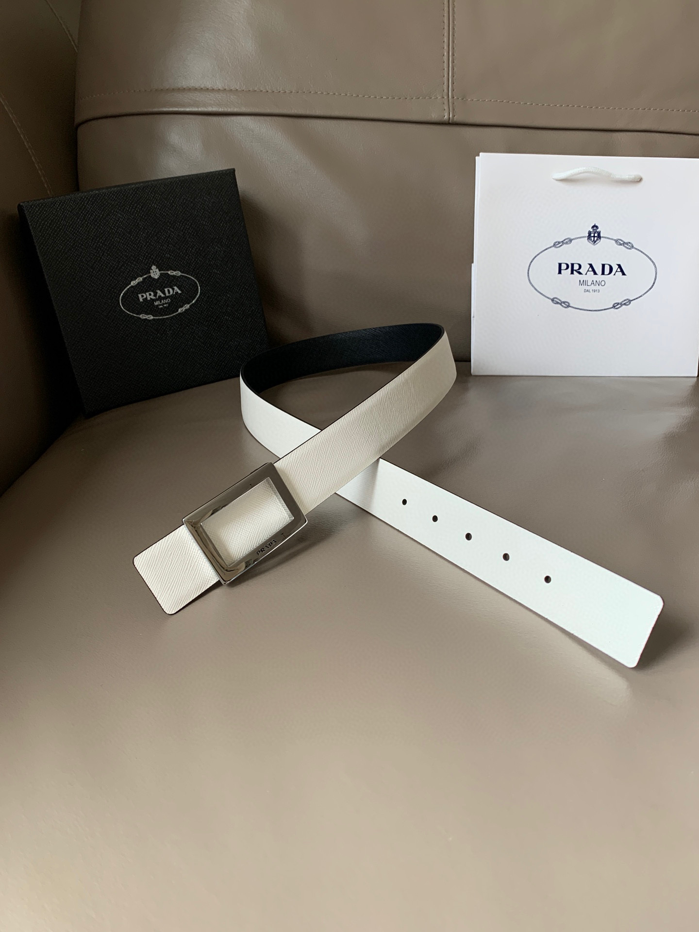 프라다 Prada 벨트 34mm