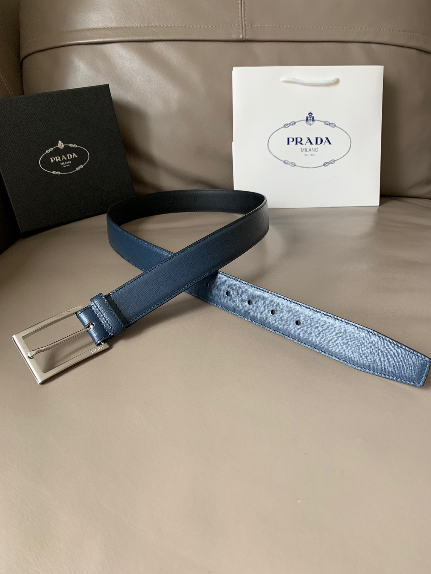 프라다 Prada 벨트 34mm