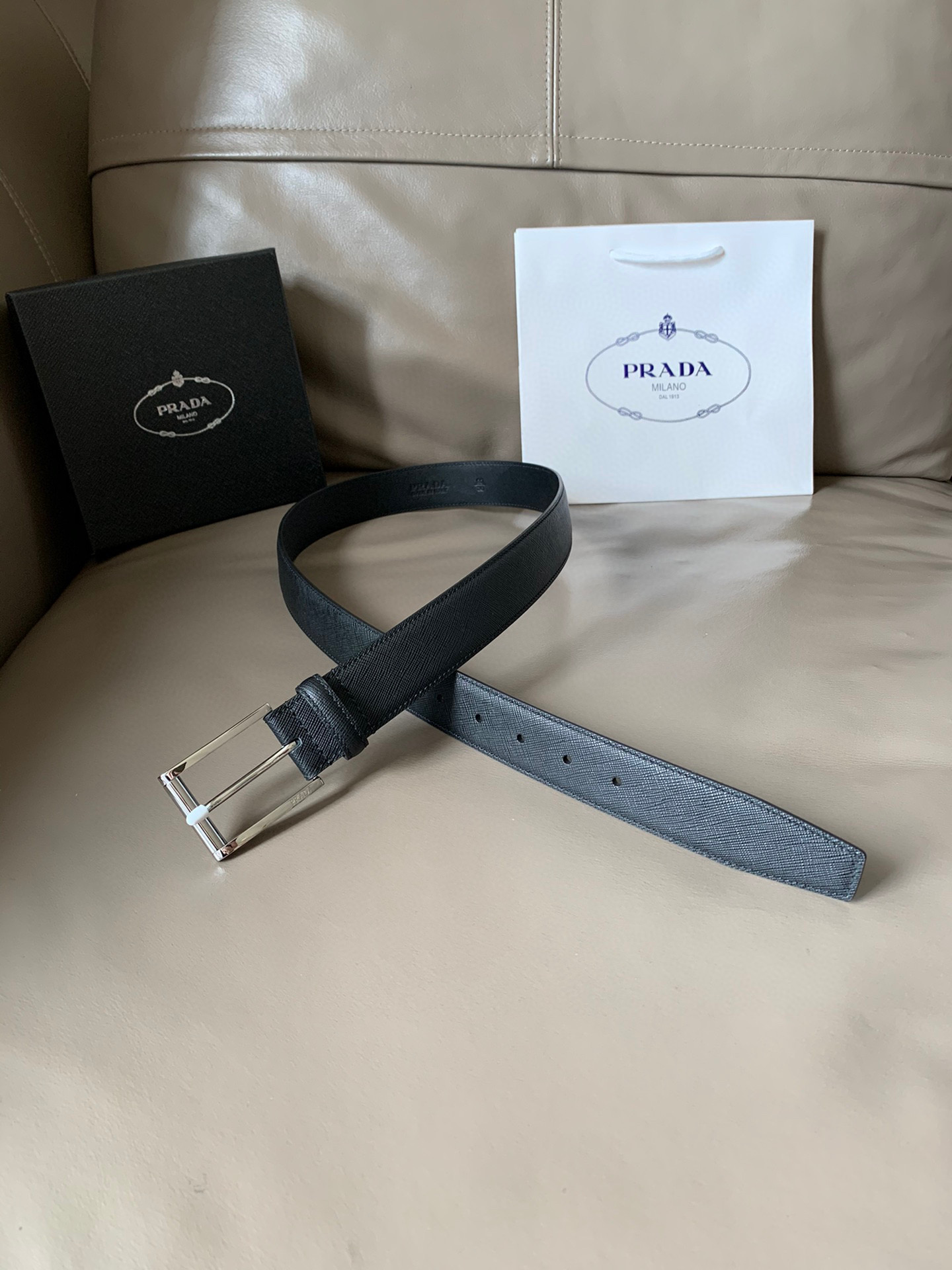 프라다 Prada 벨트 34mm