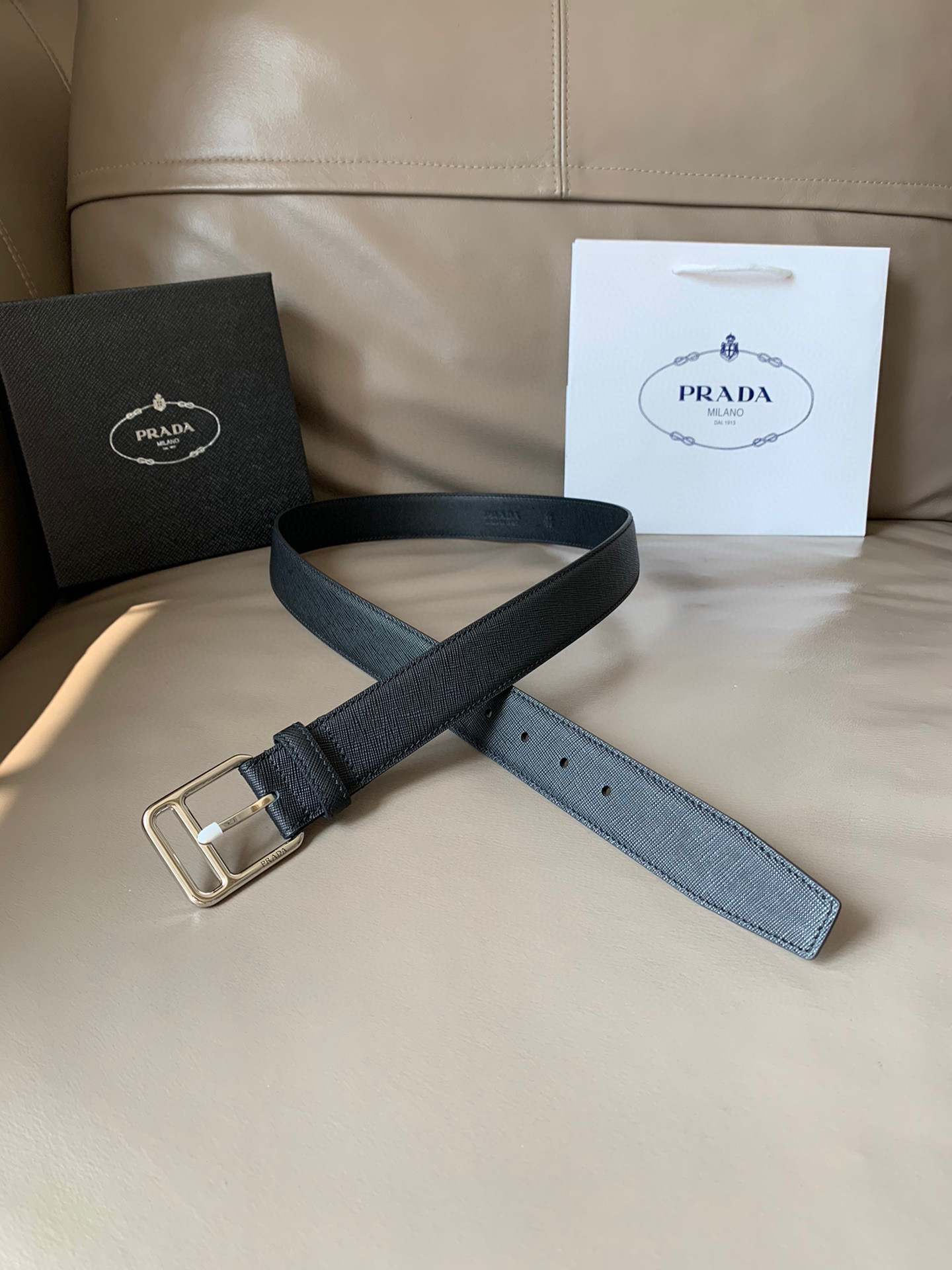 프라다 Prada 벨트 34mm