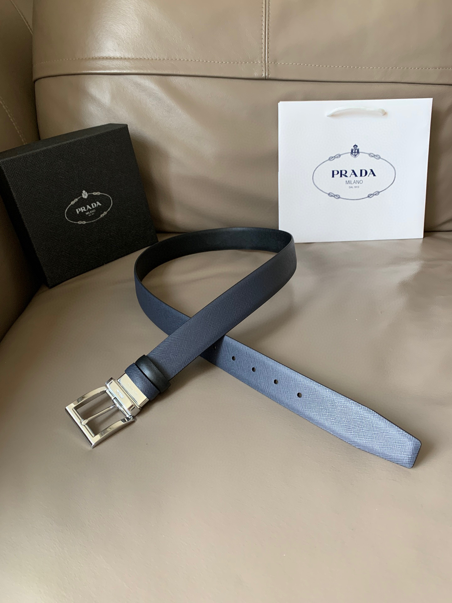 프라다 Prada 벨트 34mm