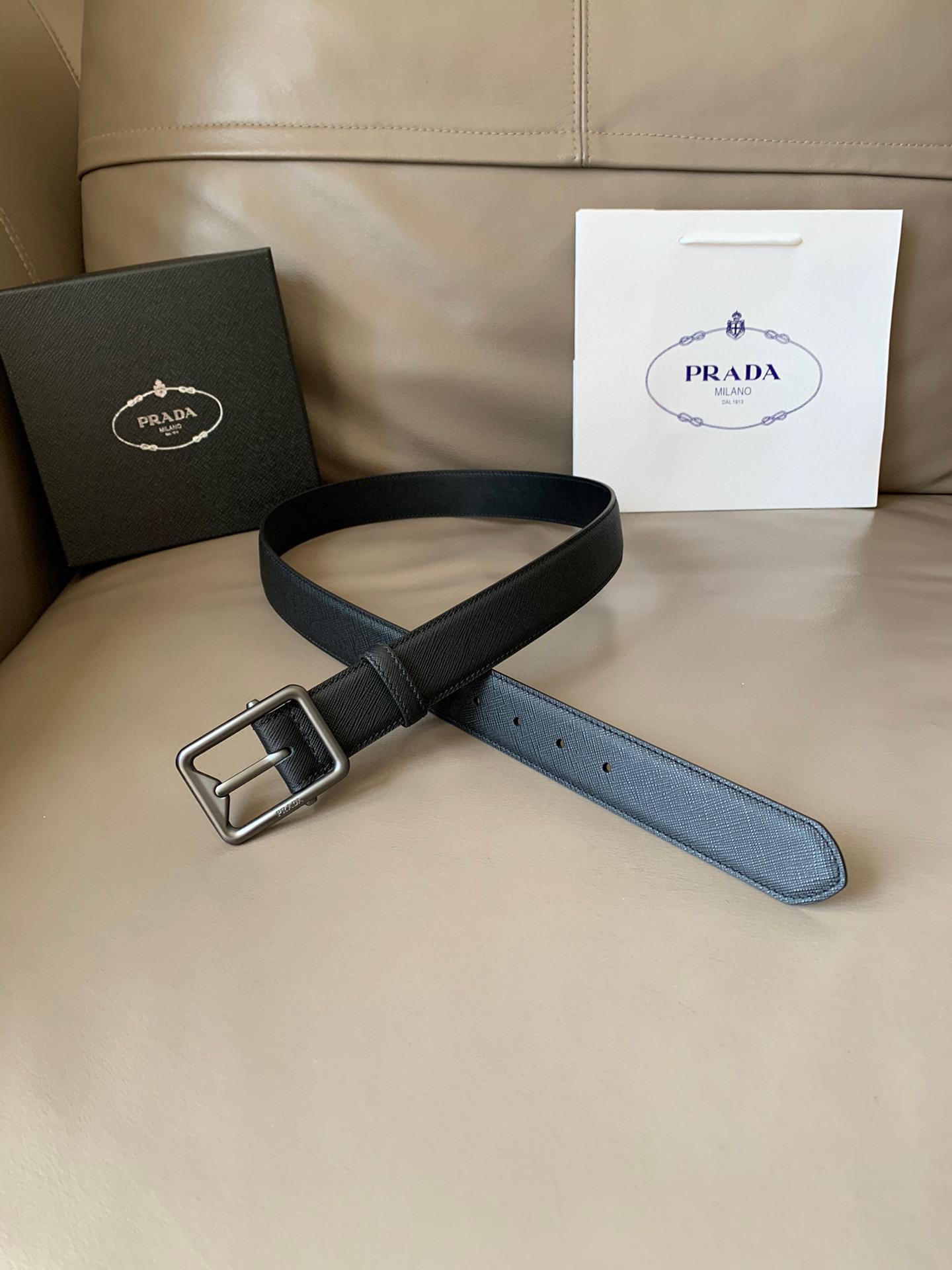 프라다 Prada 벨트 34mm