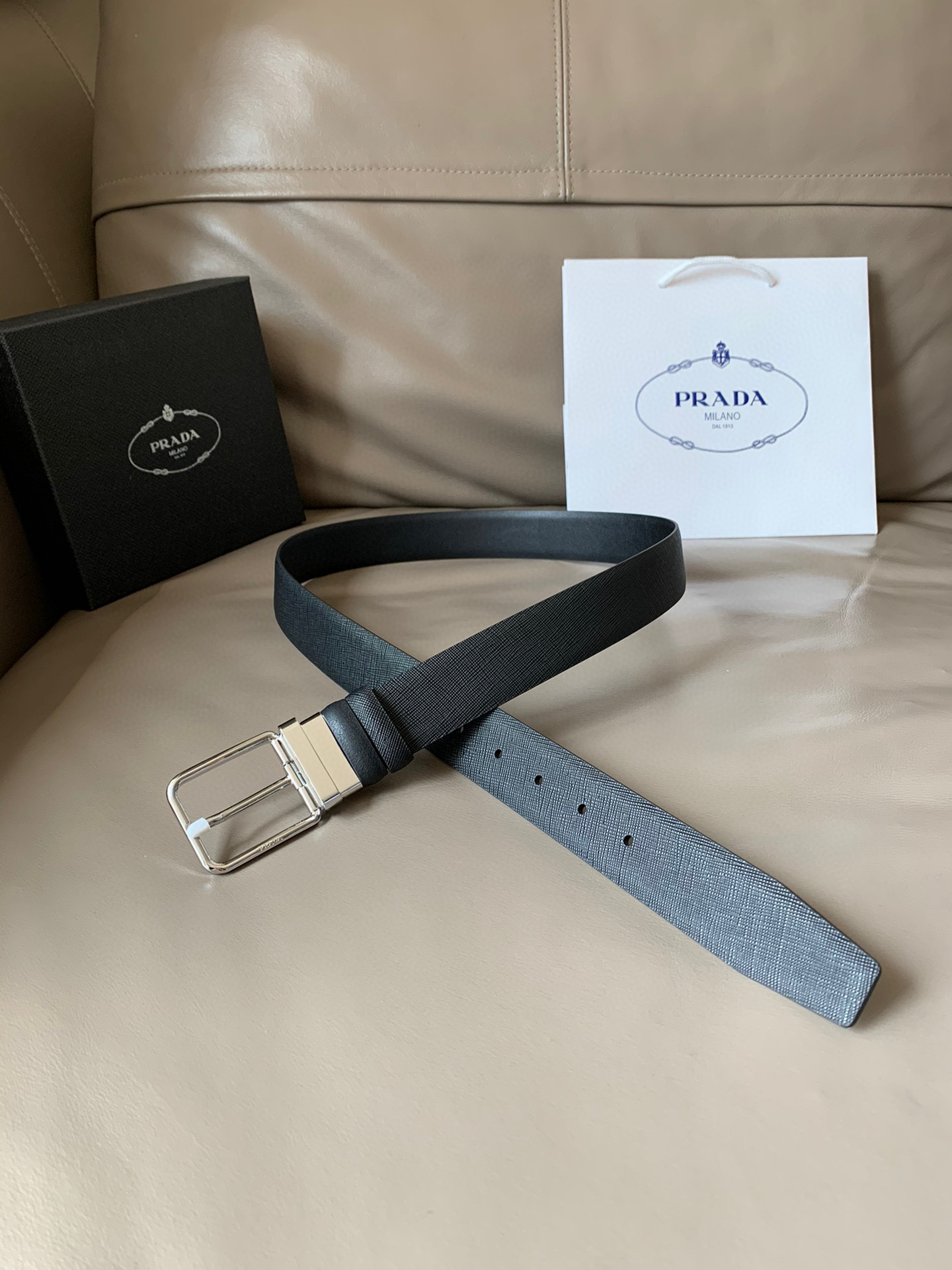 프라다 Prada 벨트 34mm