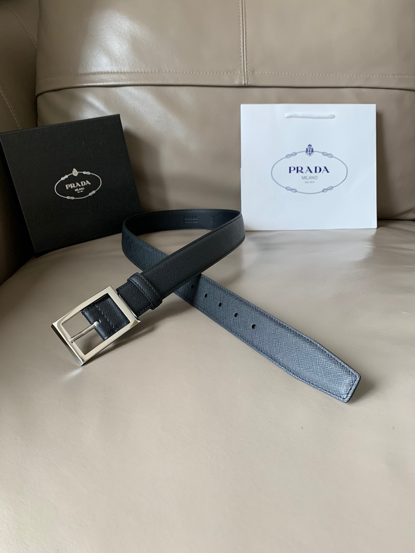 프라다 Prada 벨트 34mm