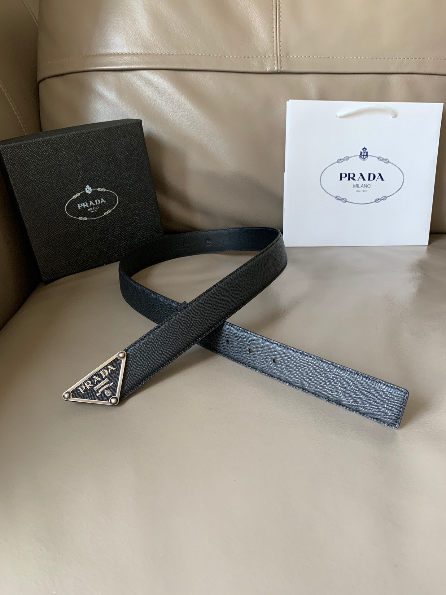 프라다 Prada 벨트 34mm