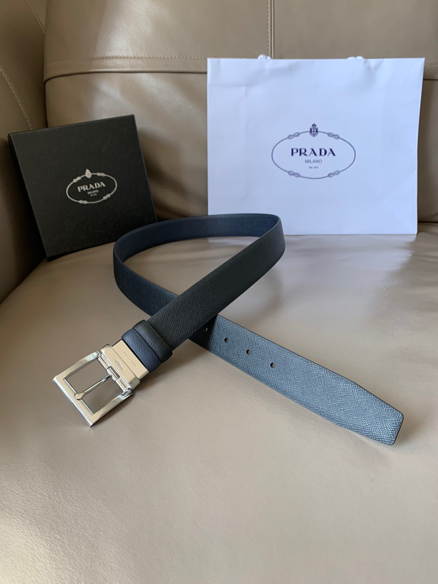 프라다 Prada 벨트 35mm