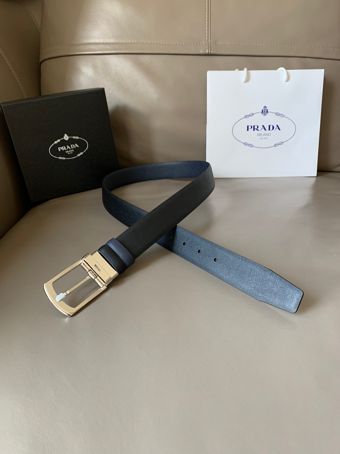 프라다 Prada 벨트 34mm