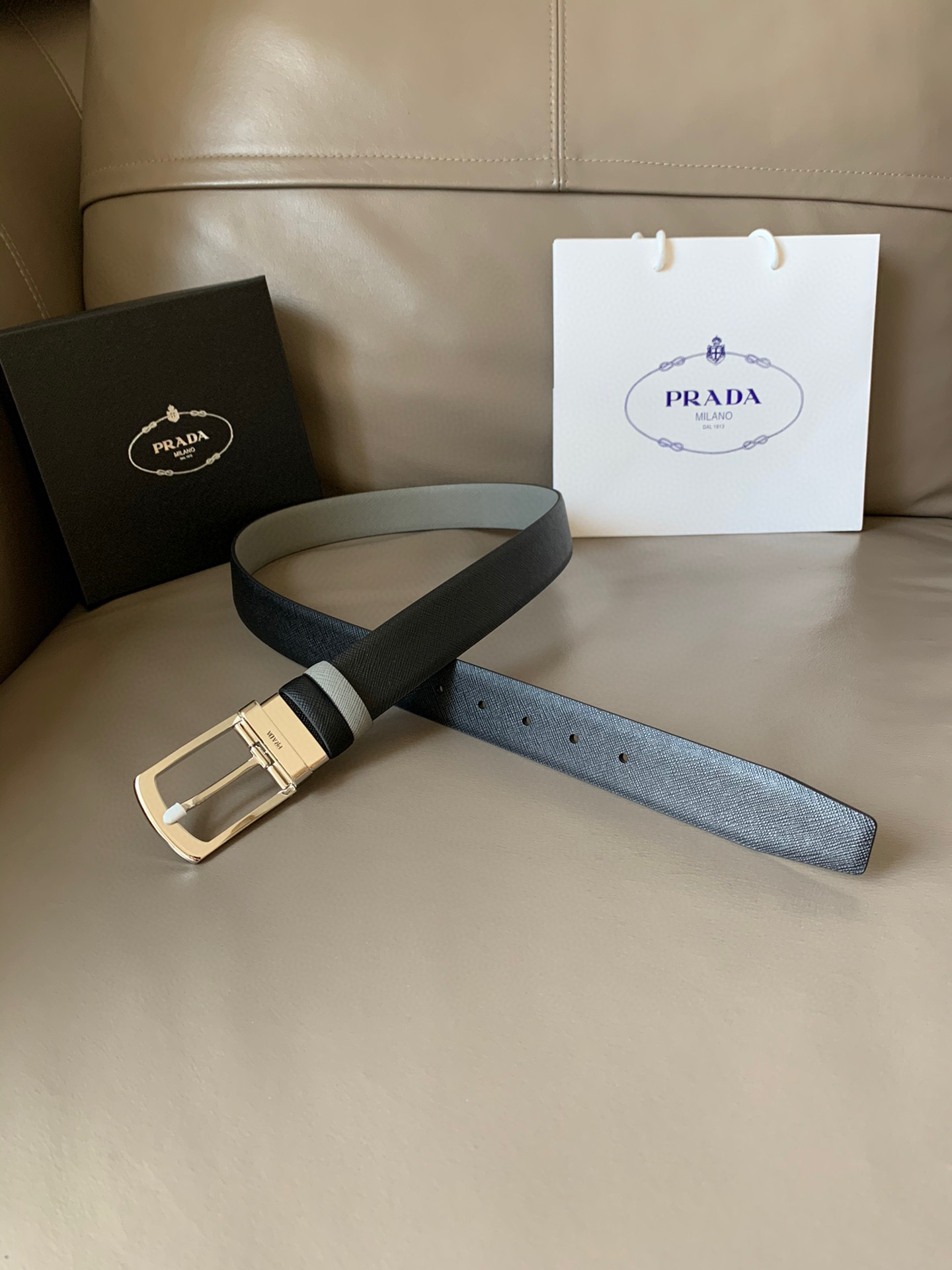 프라다 Prada 벨트 34mm