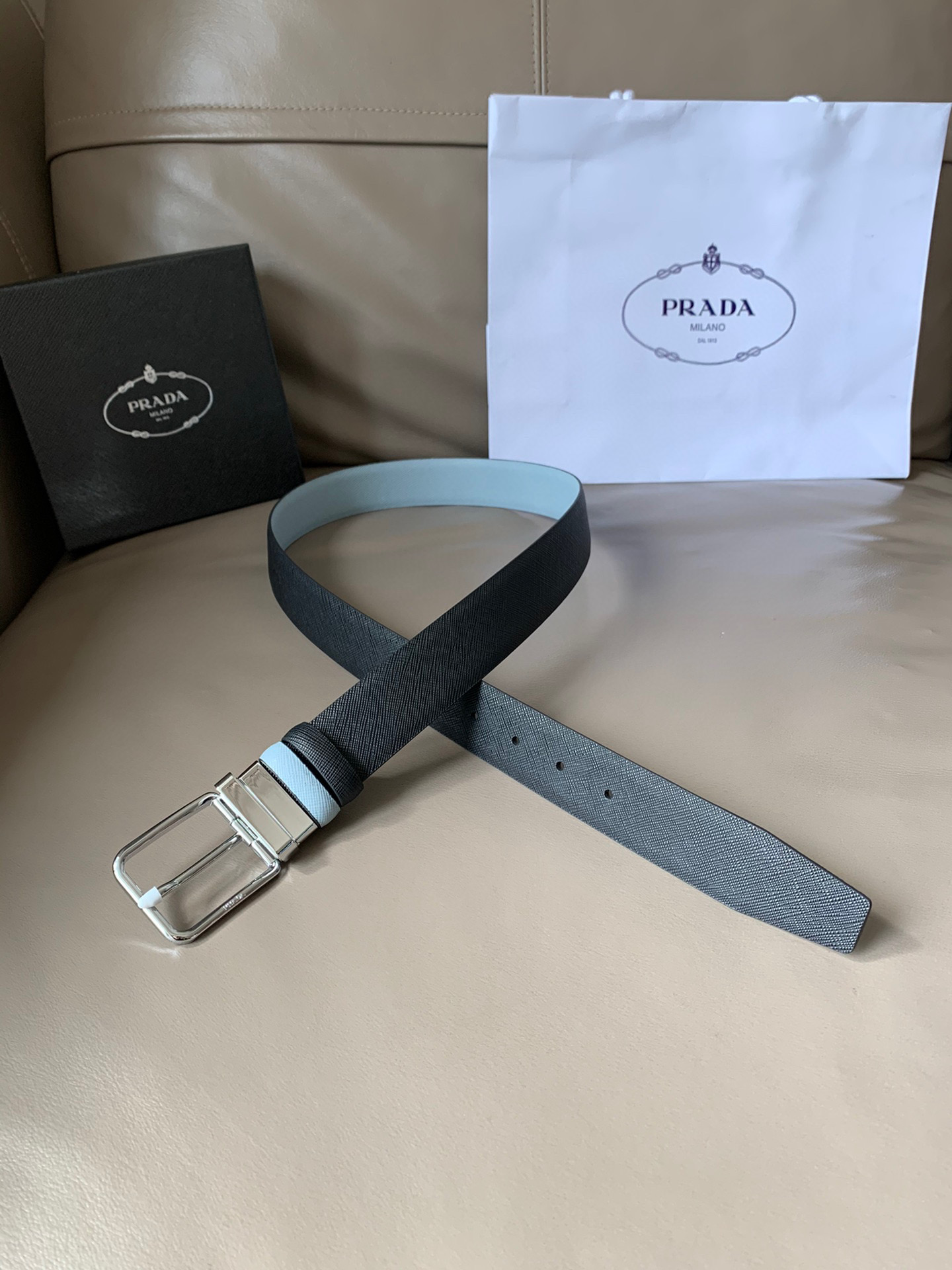 프라다 Prada 벨트 34mm