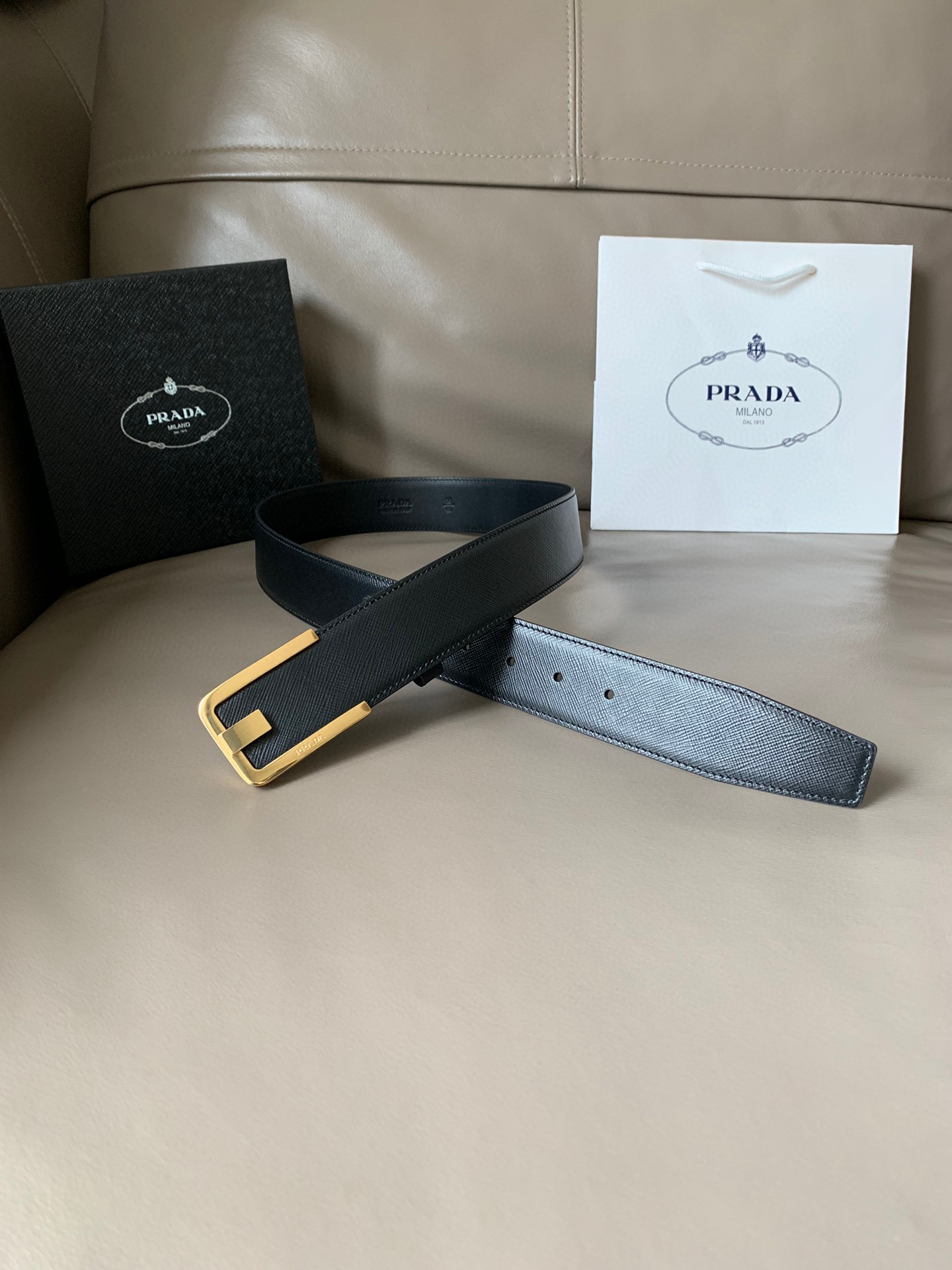 프라다 Prada 벨트 40mm