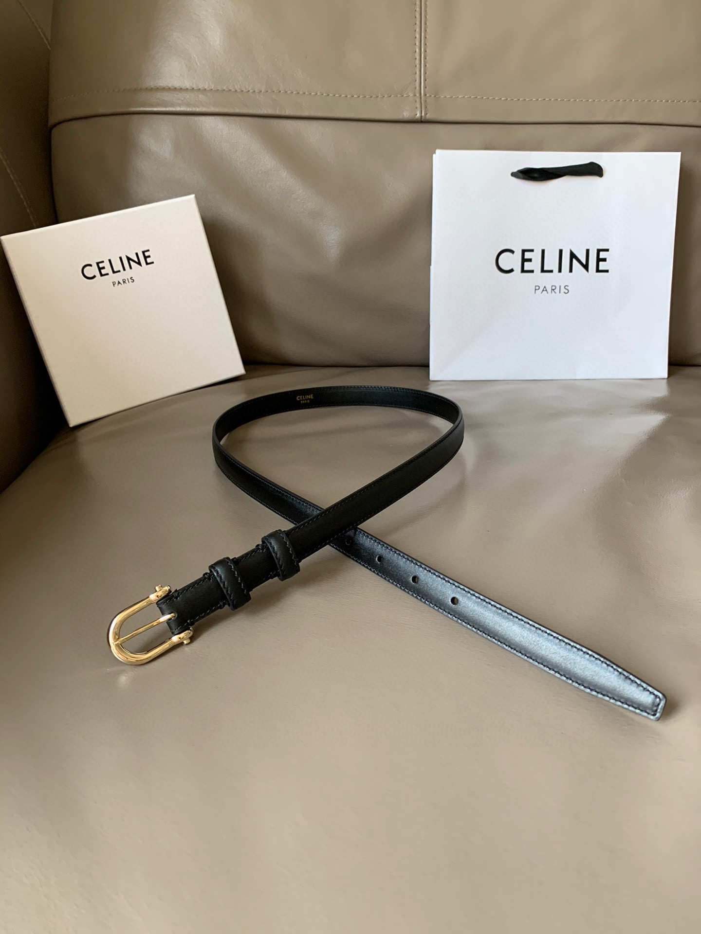 셀린느 CELINE 벨트 18mm