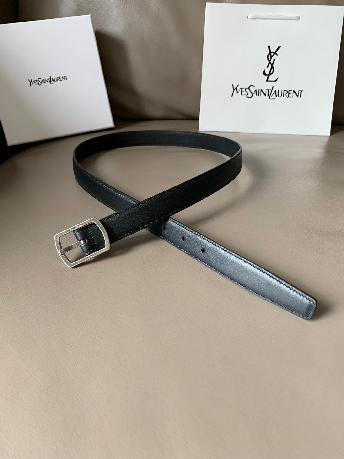 생로랑 Saint Laurent 벨트 25mm