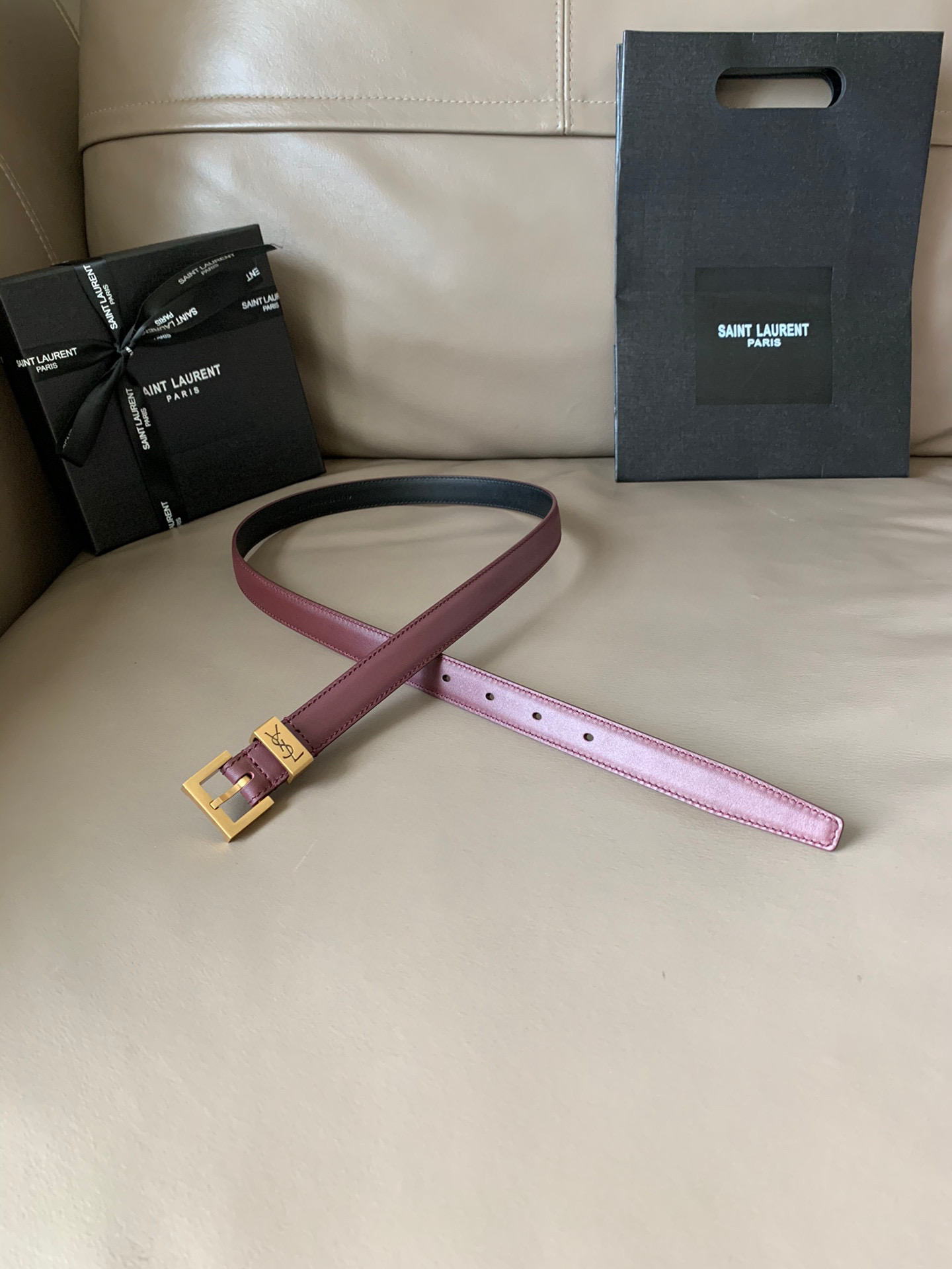 생로랑 Saint Laurent 벨트 20mm