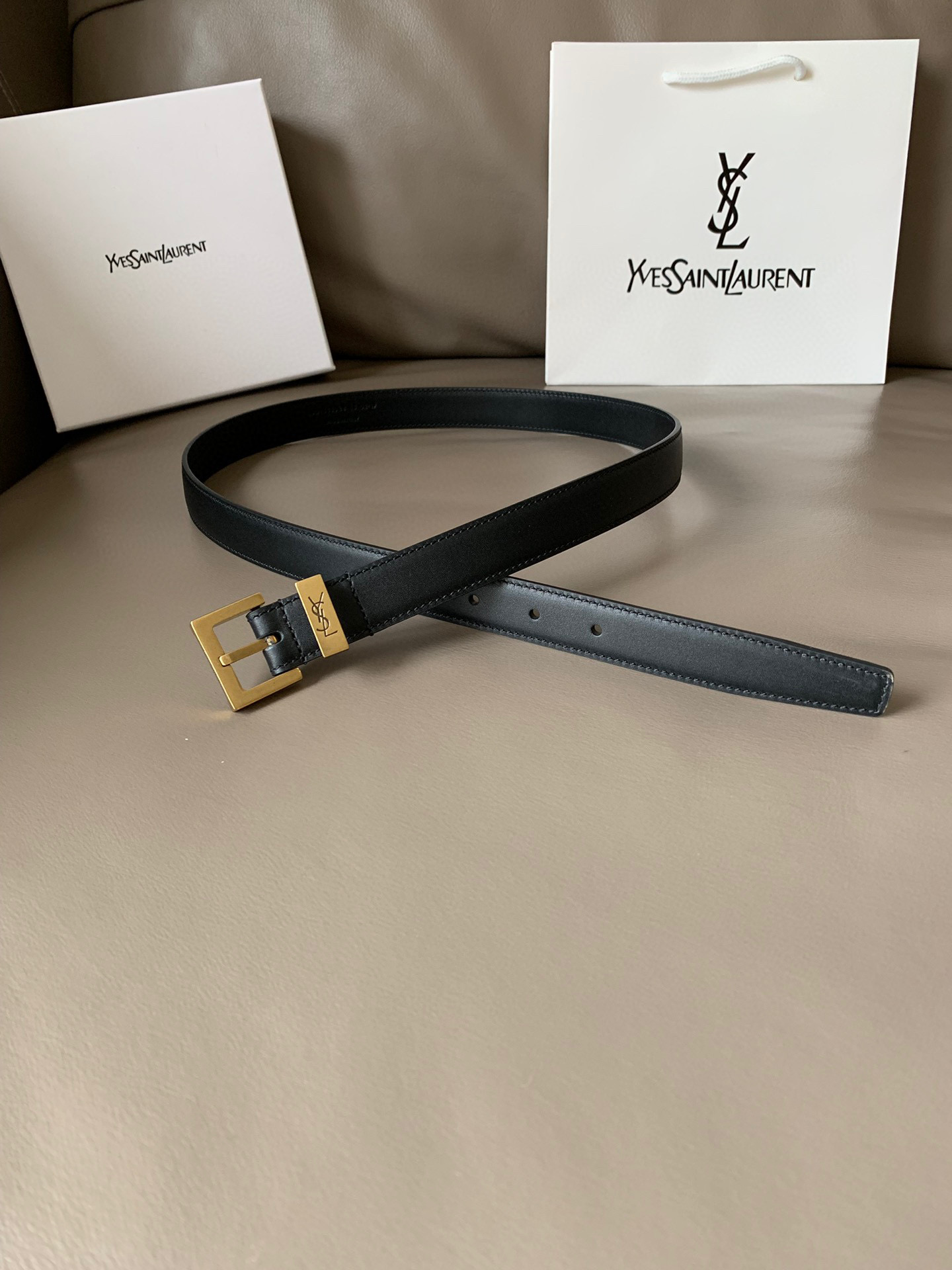 생로랑 Saint Laurent 벨트 24mm