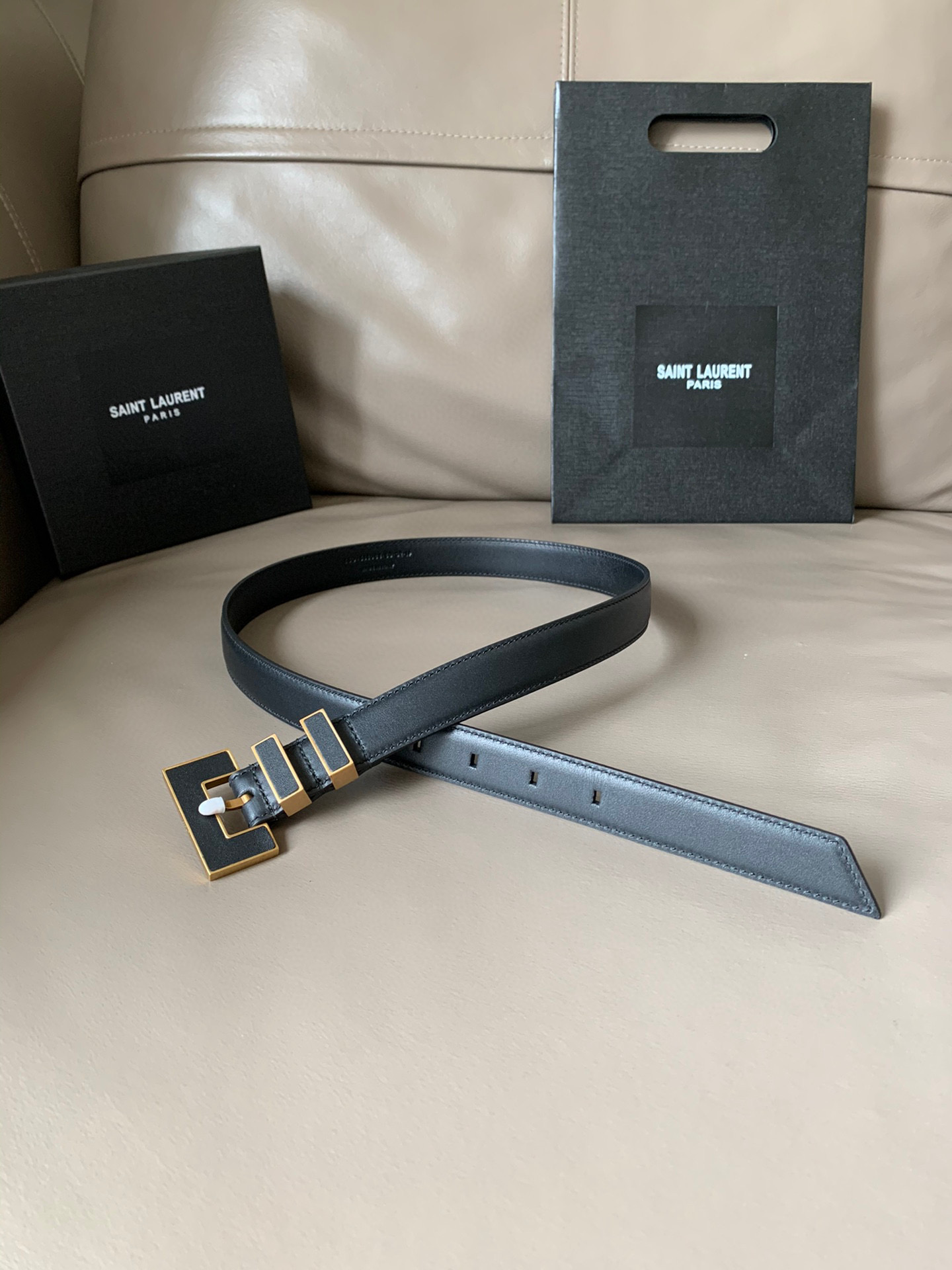 생로랑 Saint Laurent 벨트 25mm