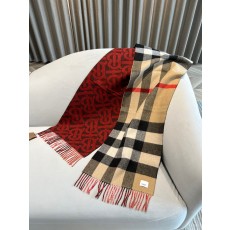 버버리 Burberry 울 캐시미어 후드 케이프  200*36cm