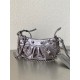 발렌시아가 Balenciaga LE CAGOLE MINI 체인백 695814 실버
