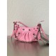 발렌시아가 Balenciaga LE CAGOLE MINI 체인백 695814 분홍의